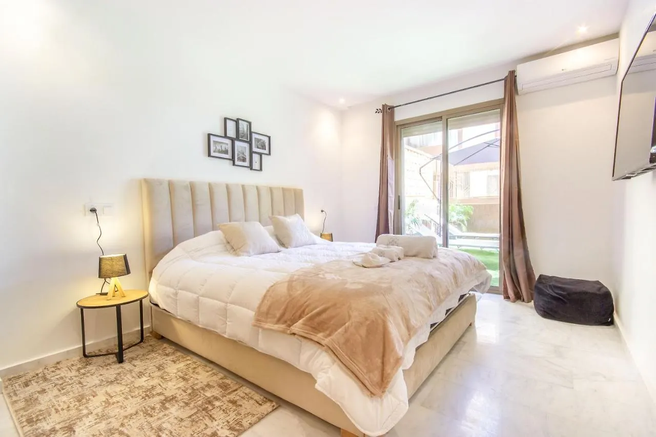 Ferienwohnung New!, Jardin Prive, Transats, Barbecue Marrakesch